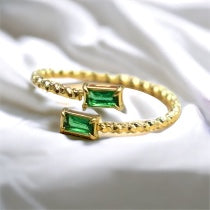 Bague green love